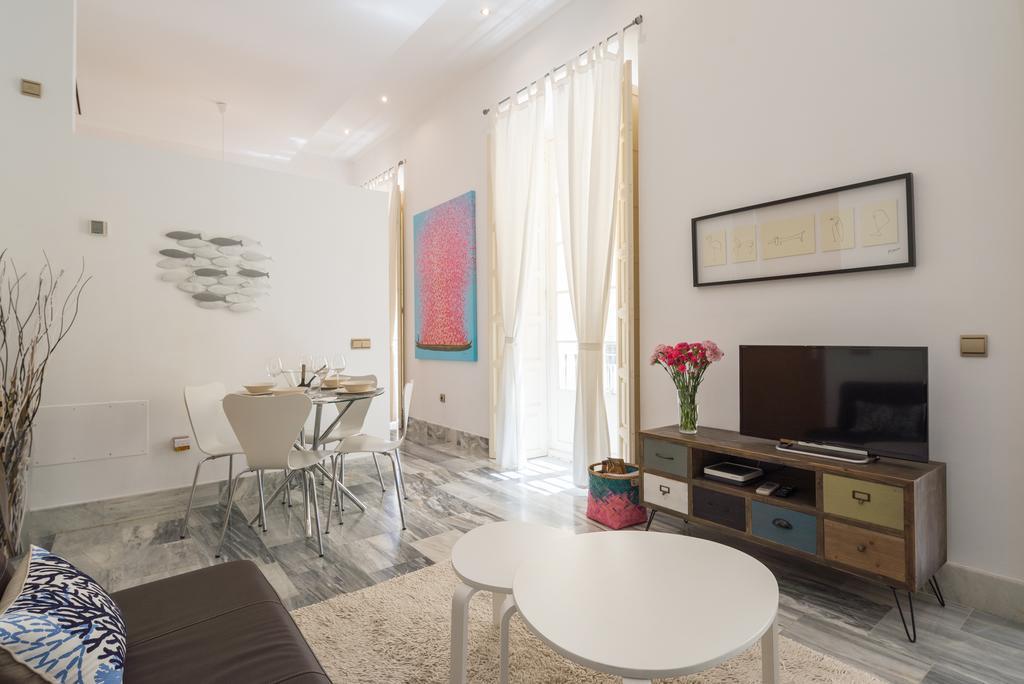 Appartement Plaza Picasso à Málaga Extérieur photo