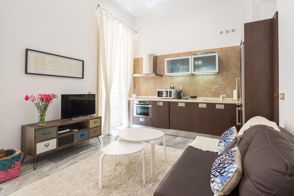 Appartement Plaza Picasso à Málaga Extérieur photo