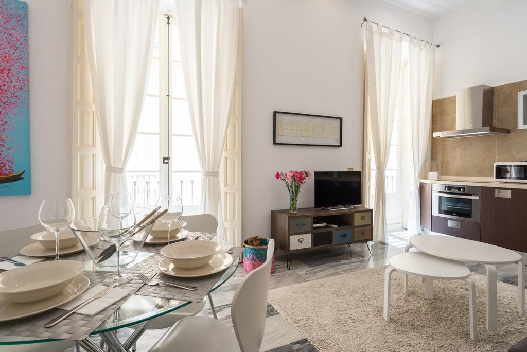 Appartement Plaza Picasso à Málaga Extérieur photo